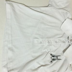 White collar shirt